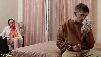 Play Big dick destroyed small stepmom anus