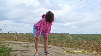 再生 激しい フィットネス 屋外 作ります 彼女のおしっこ 彼女の パンツ