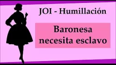 Reproducir La baronesa española domina a una esclava sumisa en extrema humillación y esclavitud JOI